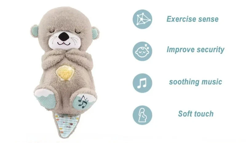 Breathing Otter Plush