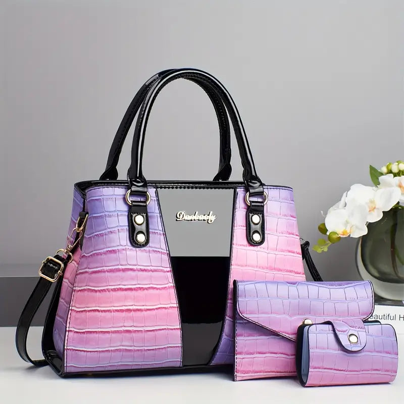Fashionable Women's Handbag Set