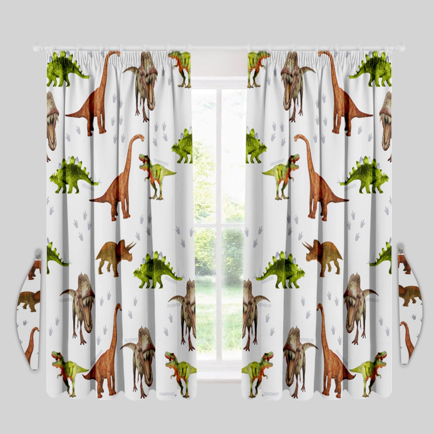Kids Dinosaur Curtains