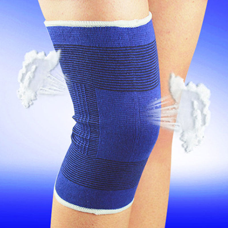 2 x Elastic Neoprene Knee Support Strap for Injury Arthritis Gym Sport