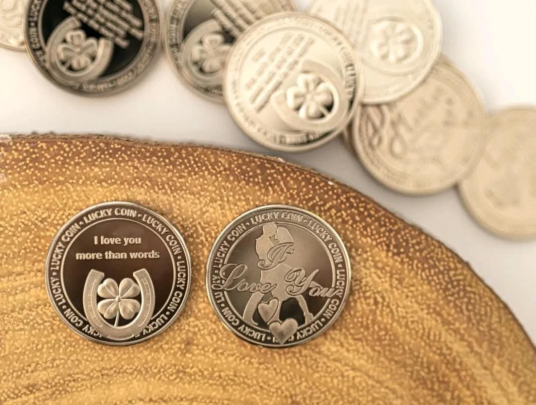 Sentimental Lucky Love You Coin