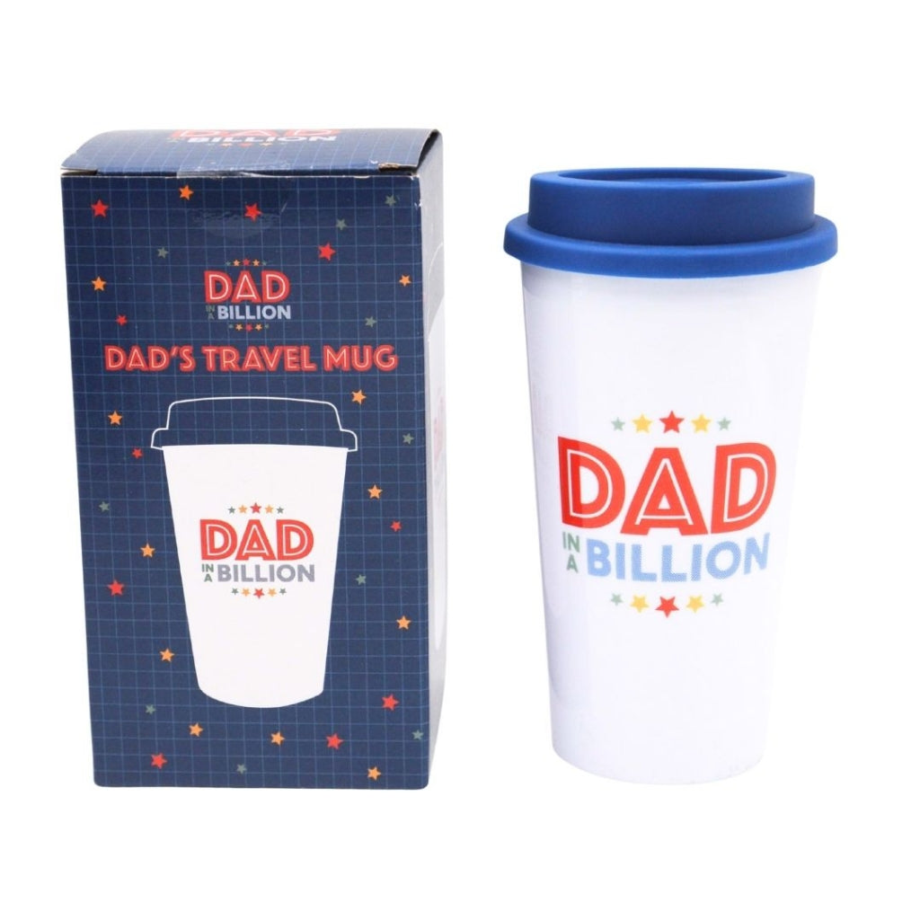 Dad in a billion travel mug