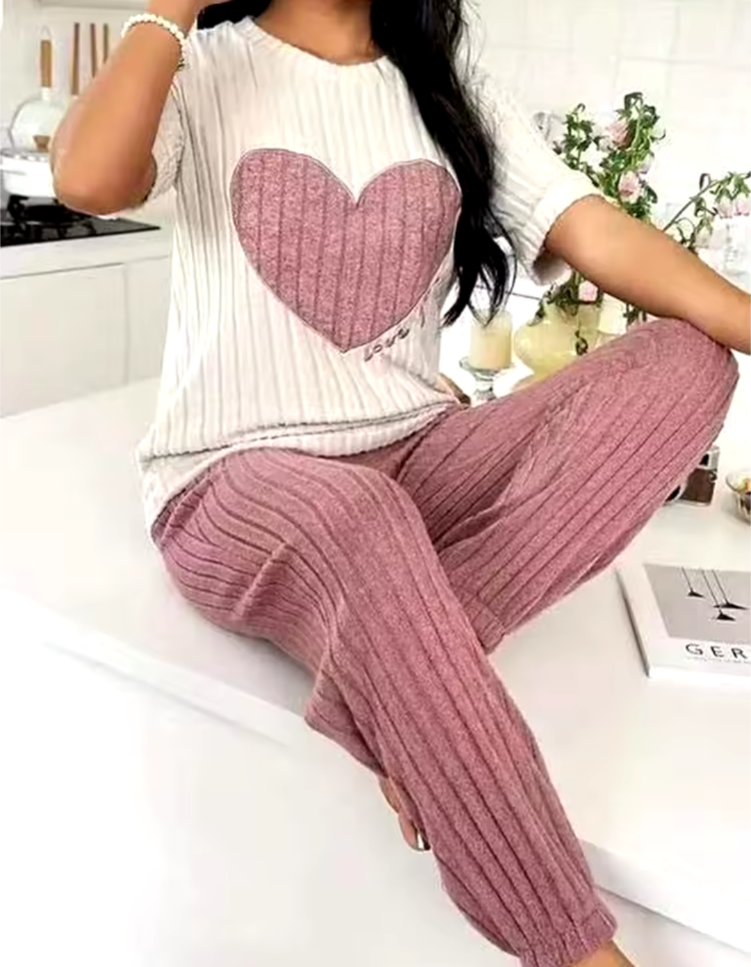 Ladies Pjs - pink