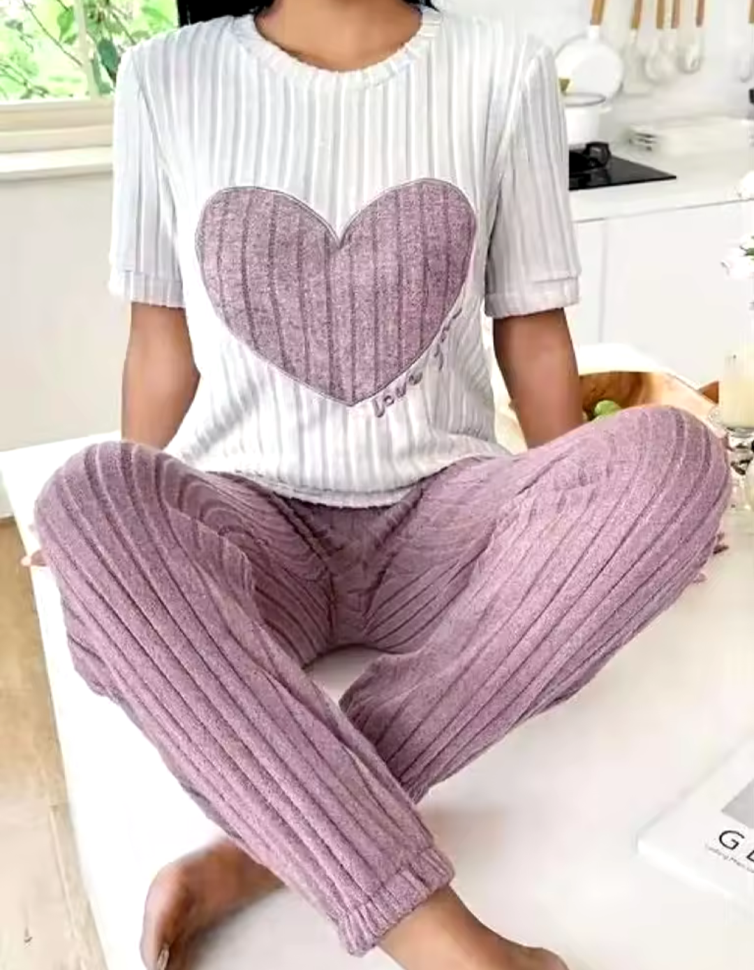 Ladies Pjs - purple