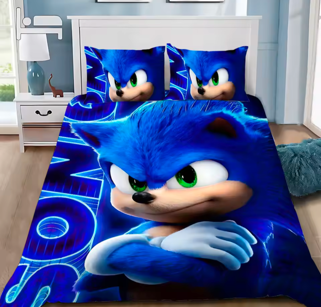 Sonic Single Duvet Set