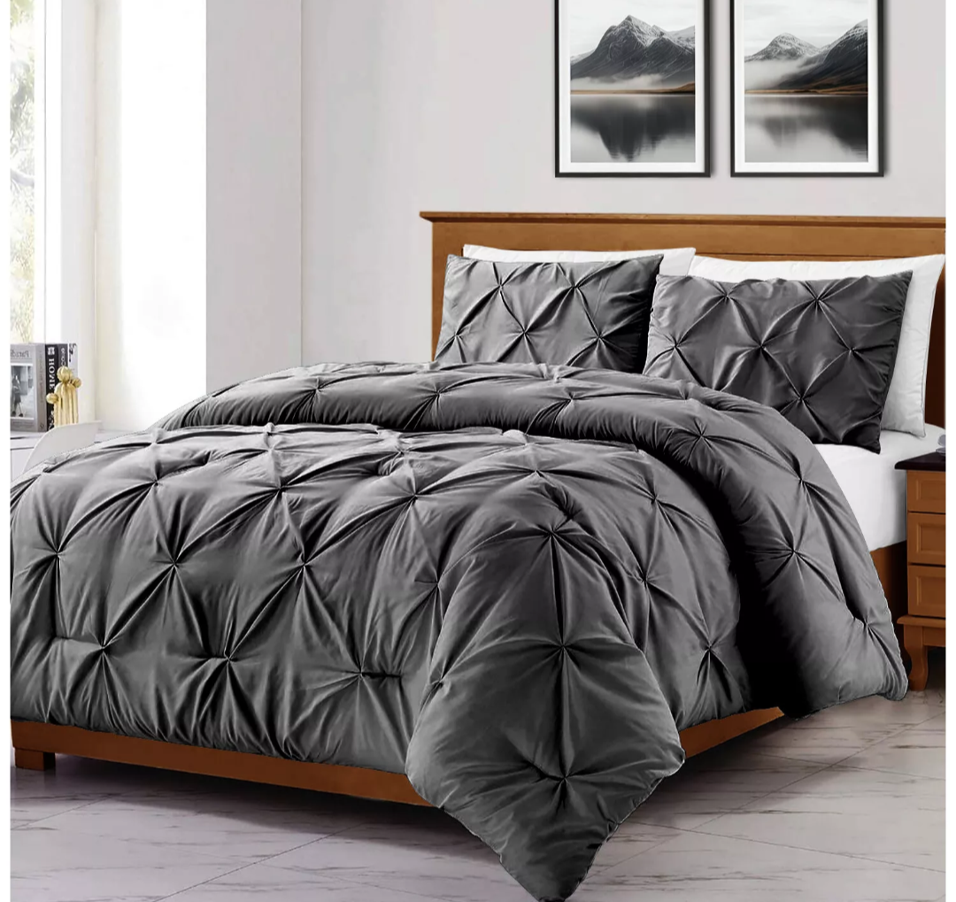 Pintuck Duvet Set