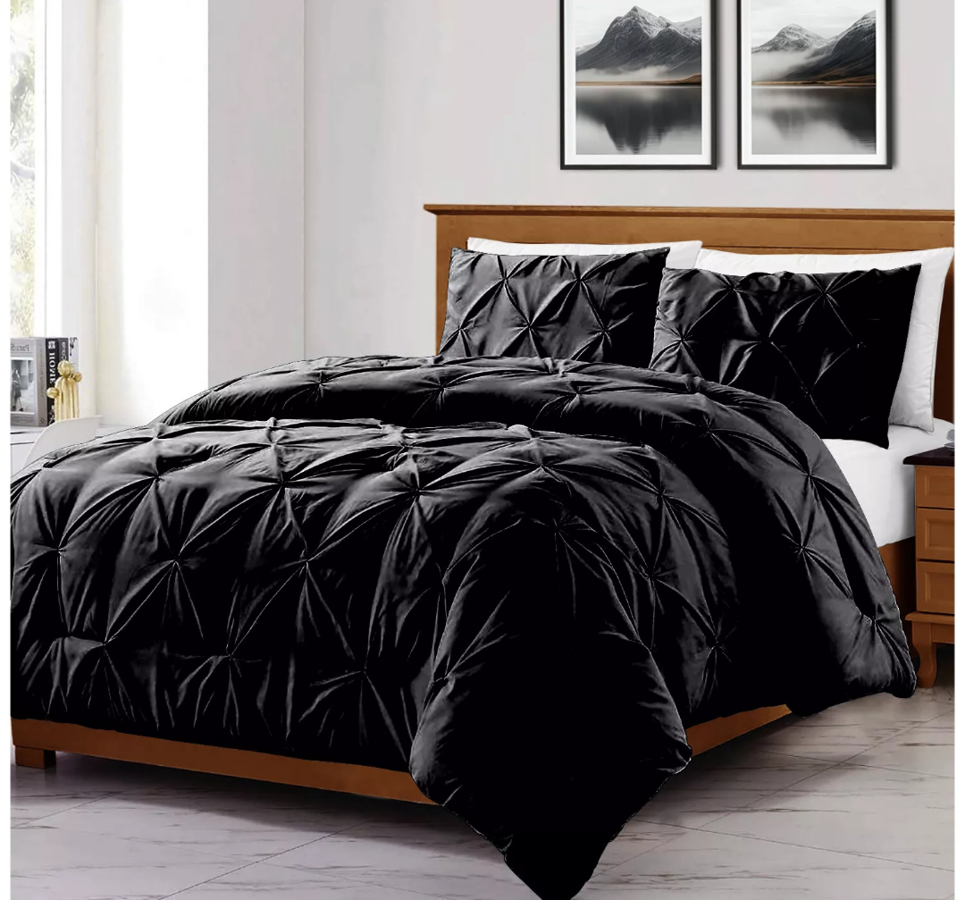 Pintuck Duvet Set