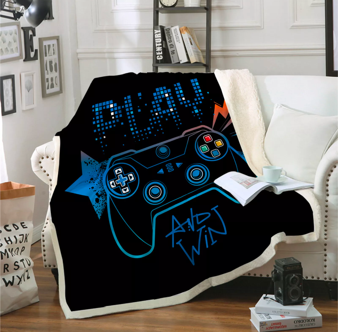 Gamepad Blanket Throw