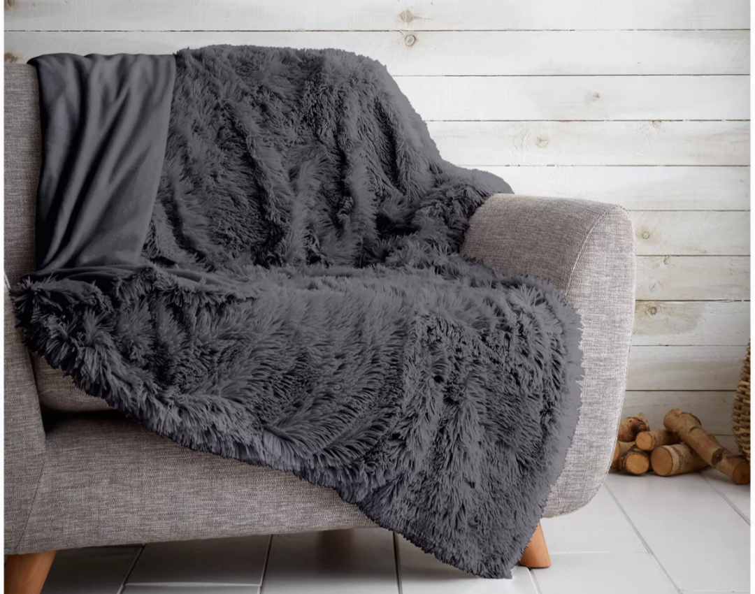 Snug Fluffy Throw