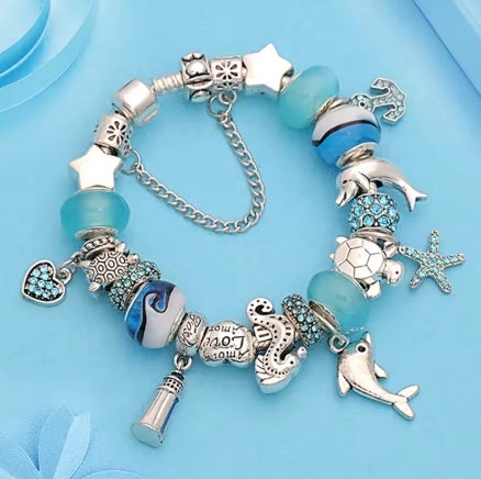 Dolphin Charm Bracelet