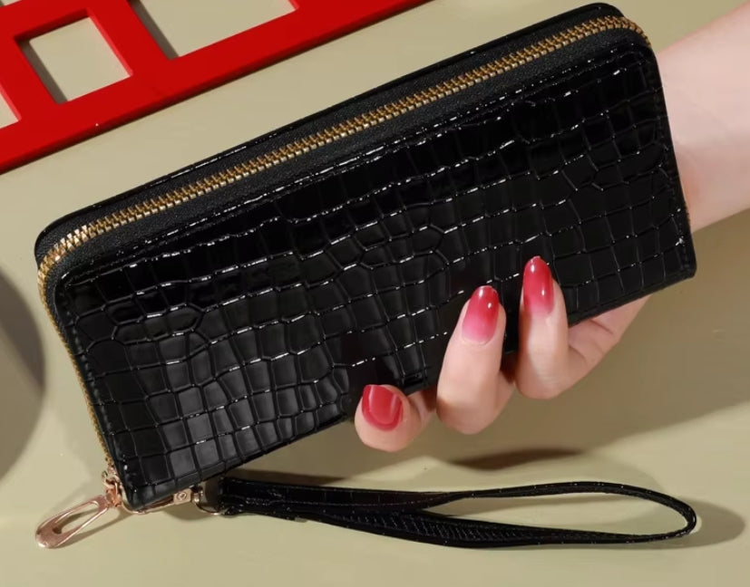 Classic Faux Leather Purse Wallet