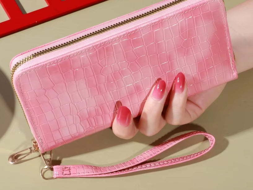 Classic Faux Leather Purse Wallet