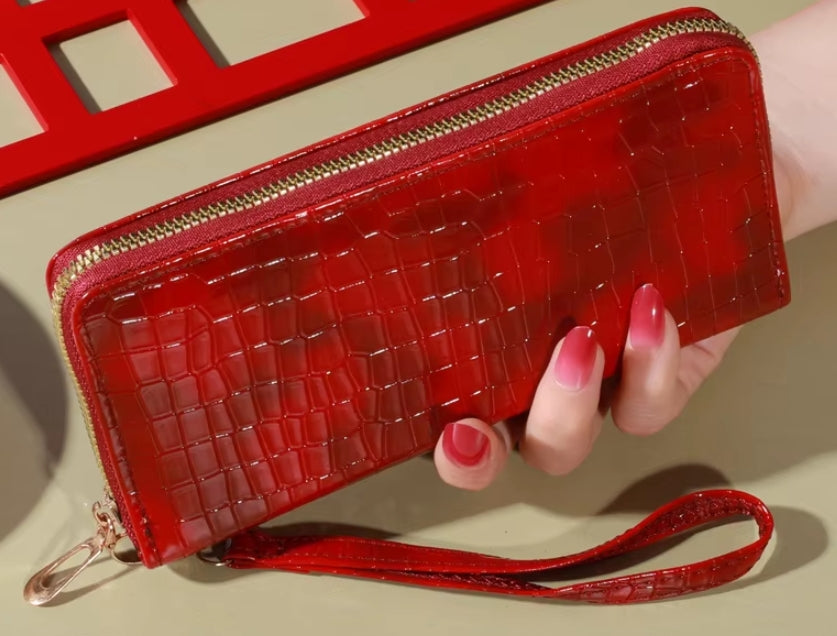 Classic Faux Leather Purse Wallet