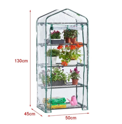 4 Tier Mini Greenhouse Cover