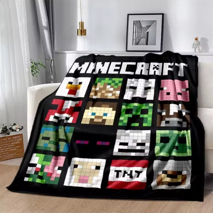 Minecraft Fleece Throw Blanket
