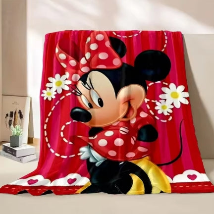 Minnie Flannel Fleece Throw