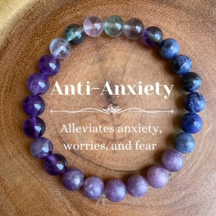 Anti-Anxiety Stress Reduction Crystal Bracelet