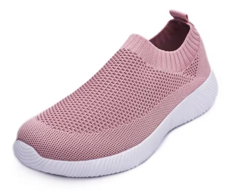 Ladies Slip On Sock Trainers