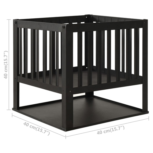 Fire Pit 40x40x40 cm Steel