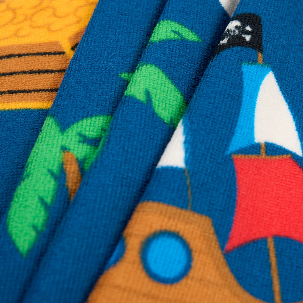 Pirate Print Beach Towel