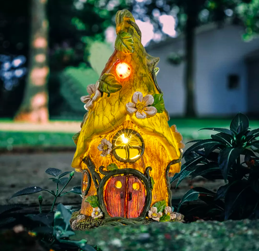 Solar Powered Fairy House