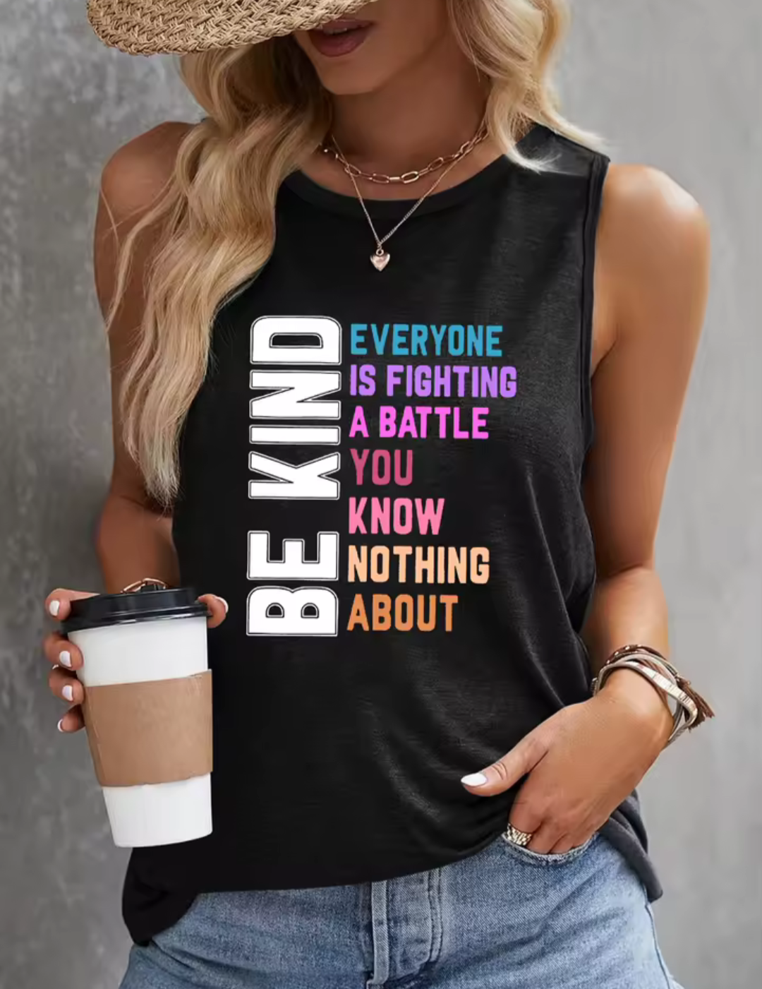 Be Kind Vest Top