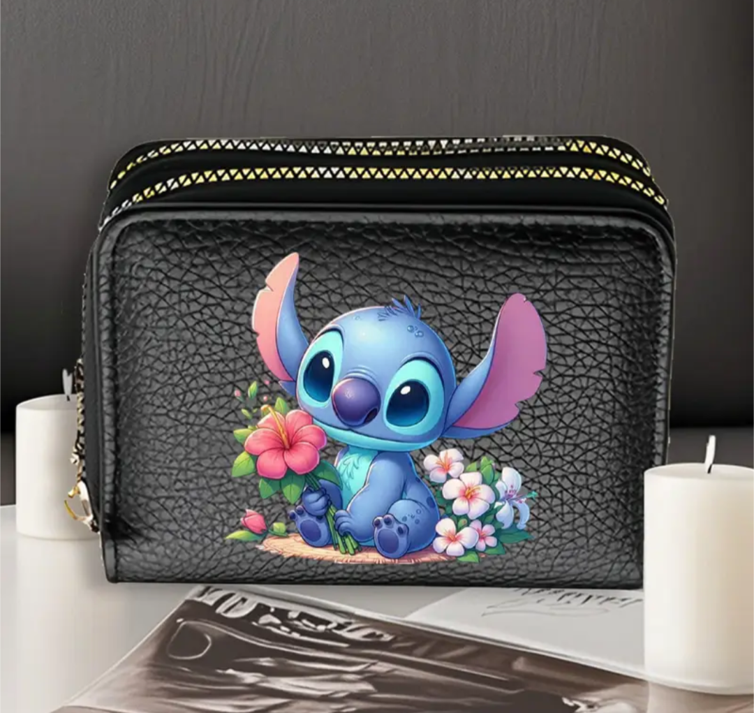 Stitch Zipper Coin Purse