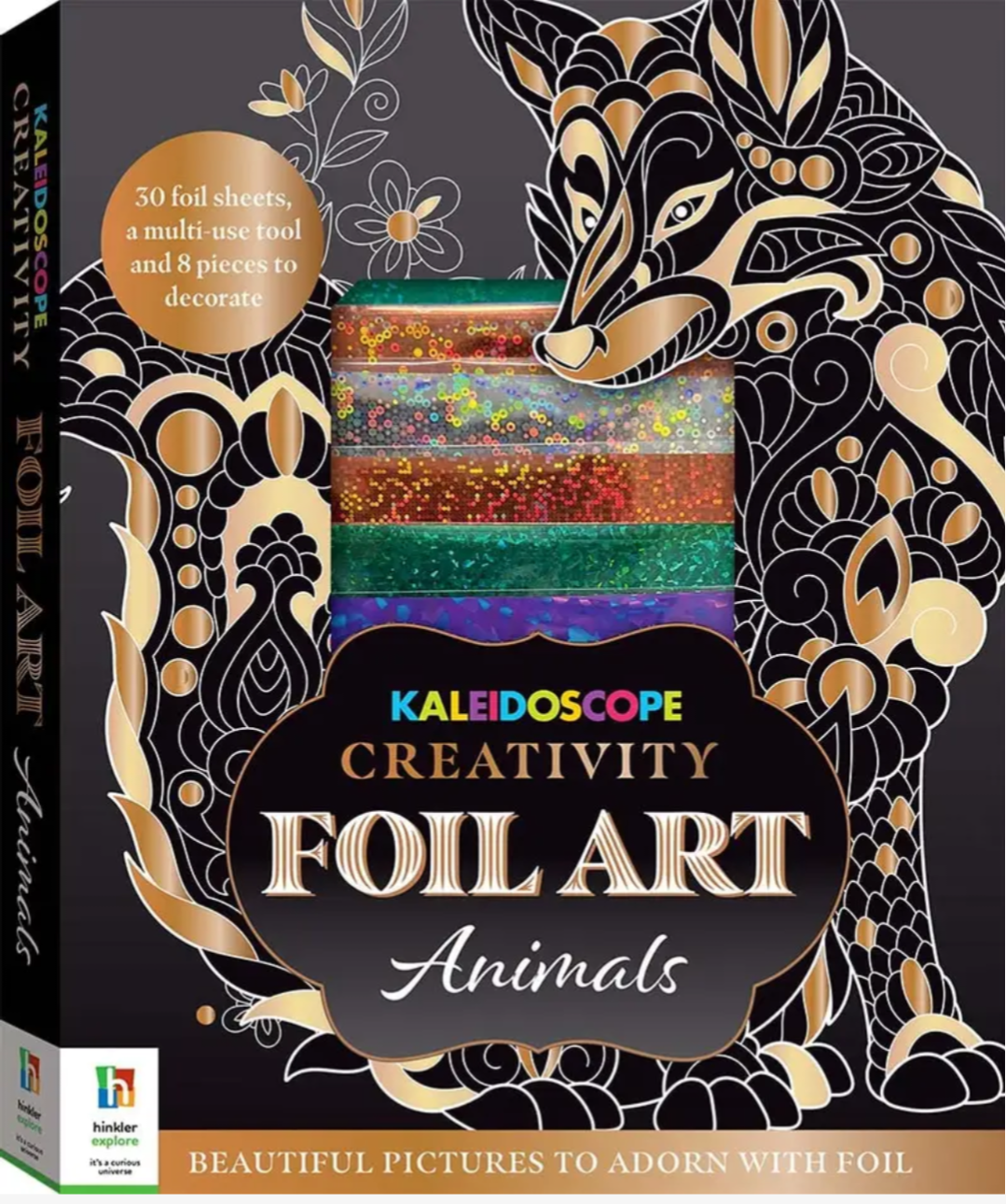 Kaleidoscope Creativity Foil Art Animals