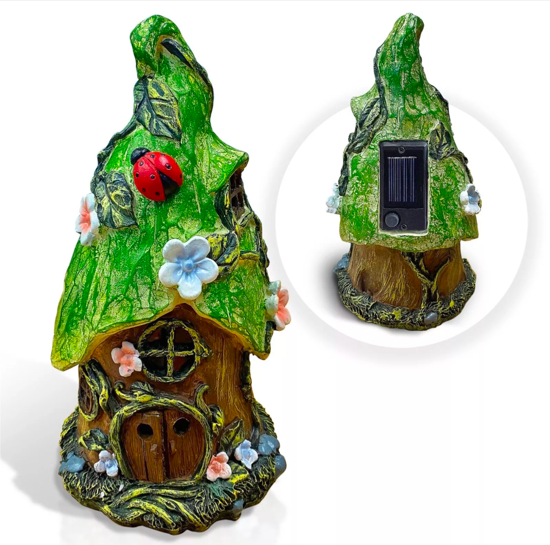 Solar Powered Fairy House