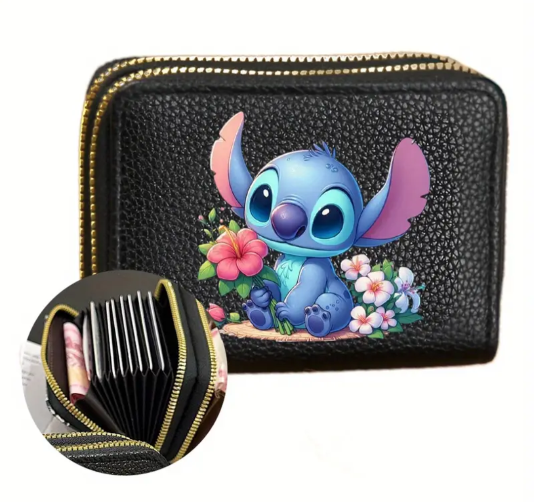 Stitch Zipper Coin Purse
