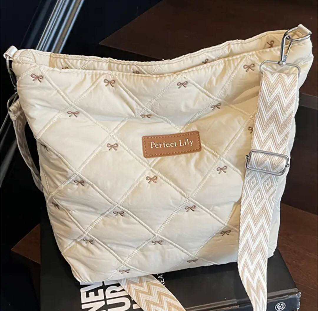 Ladies Bohemian Quilted Tote Bag
