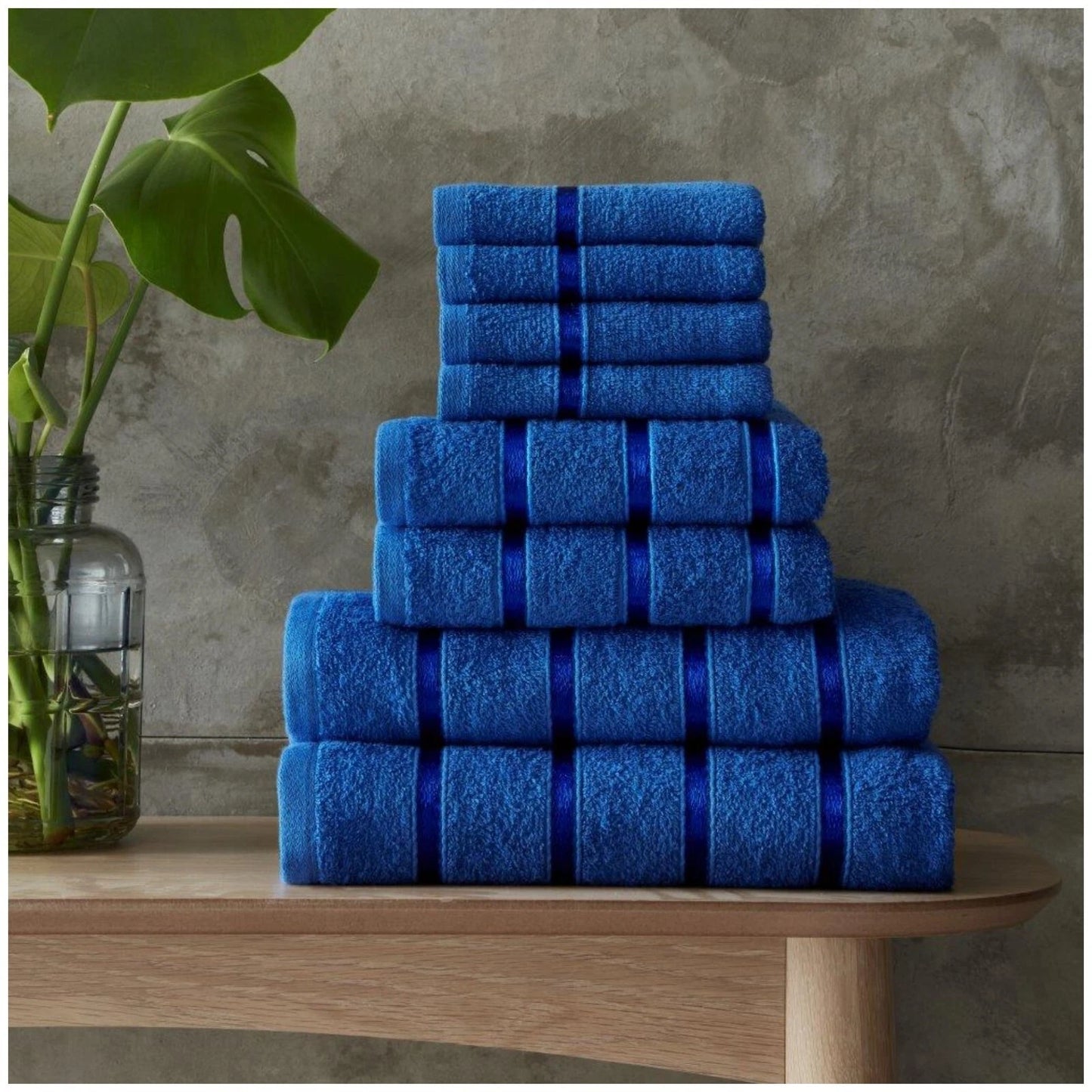 8pc Egyptian Cotton Towel Bale