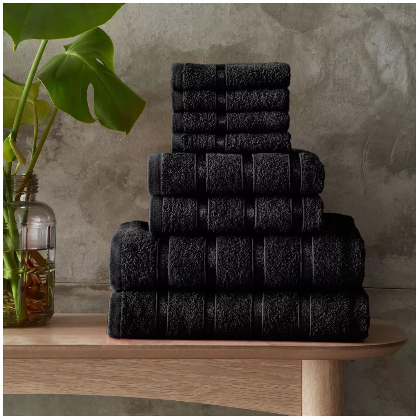 8pc Egyptian Cotton Towel Bale