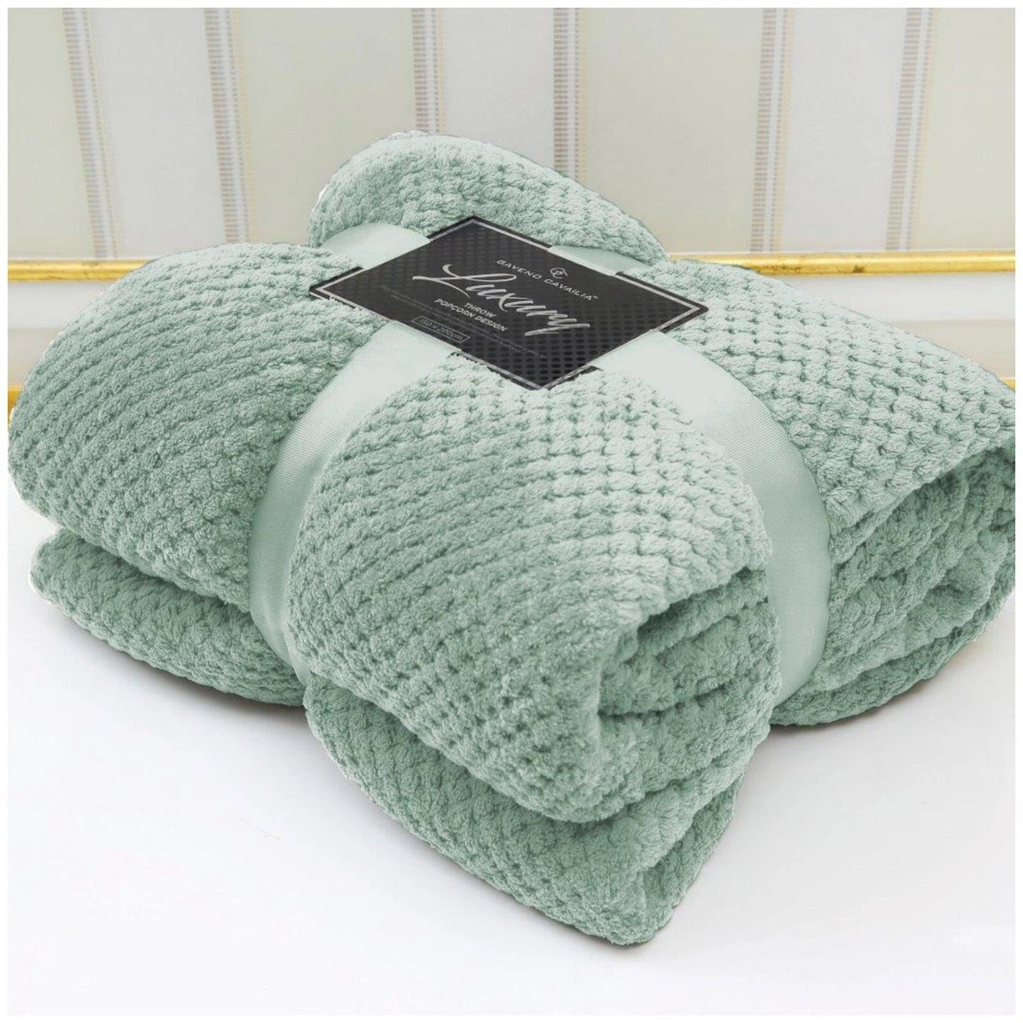 Popcorn Waffle Throw