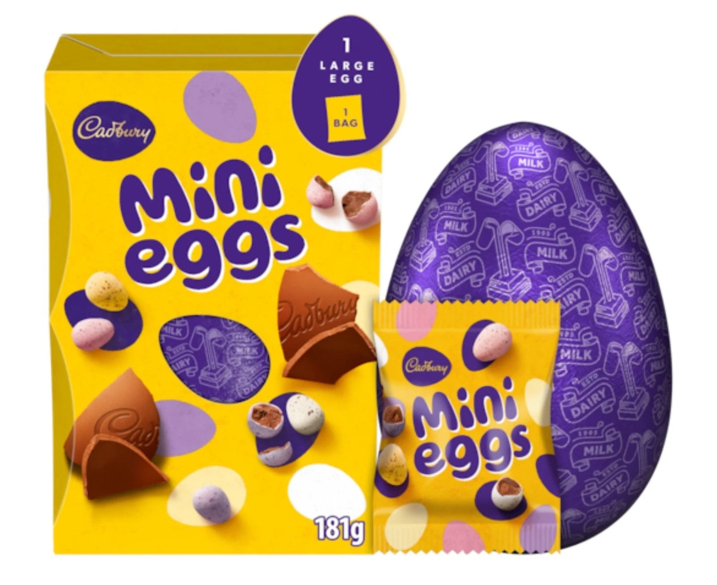 Large Cadbury Mini Eggs Chocolate Easter Egg