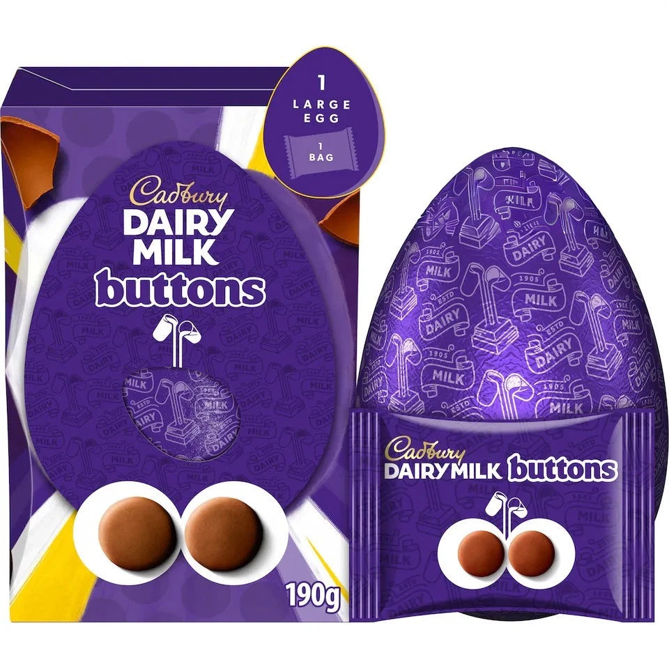 Buttons Chocolate Easter Egg