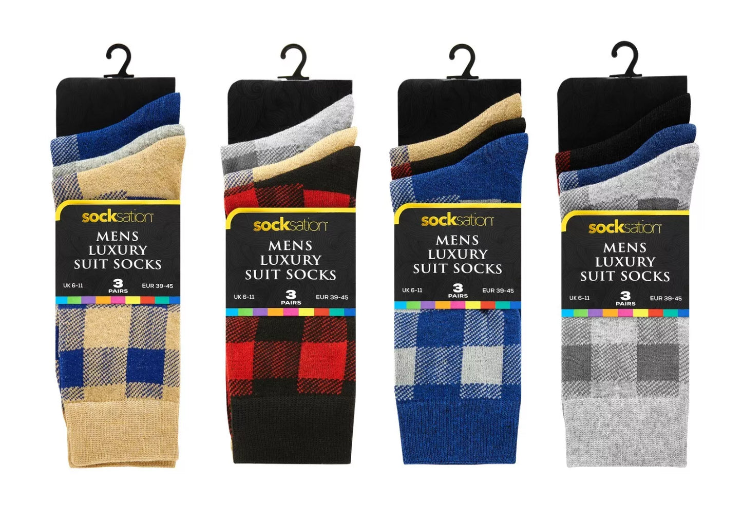 Mens Socks 12 Pair Pack