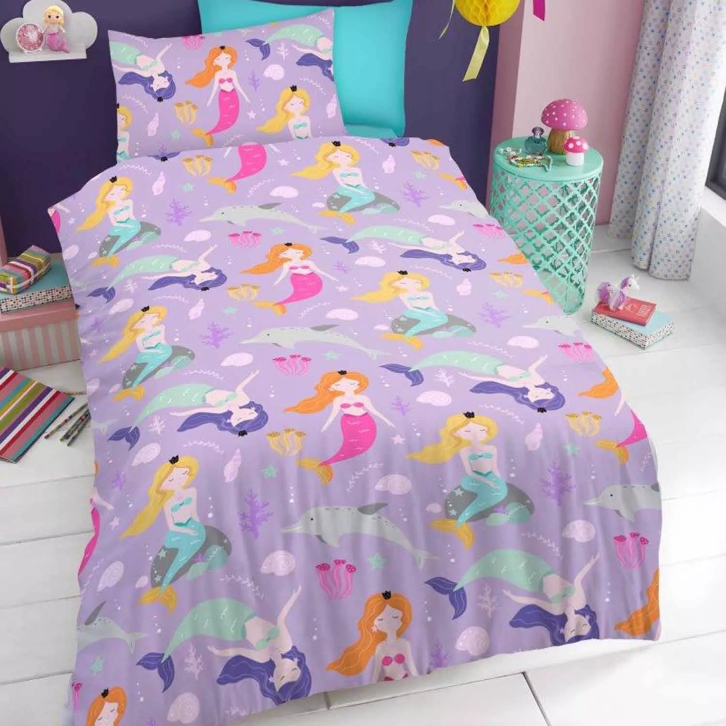 Mermaids Single Duvet
