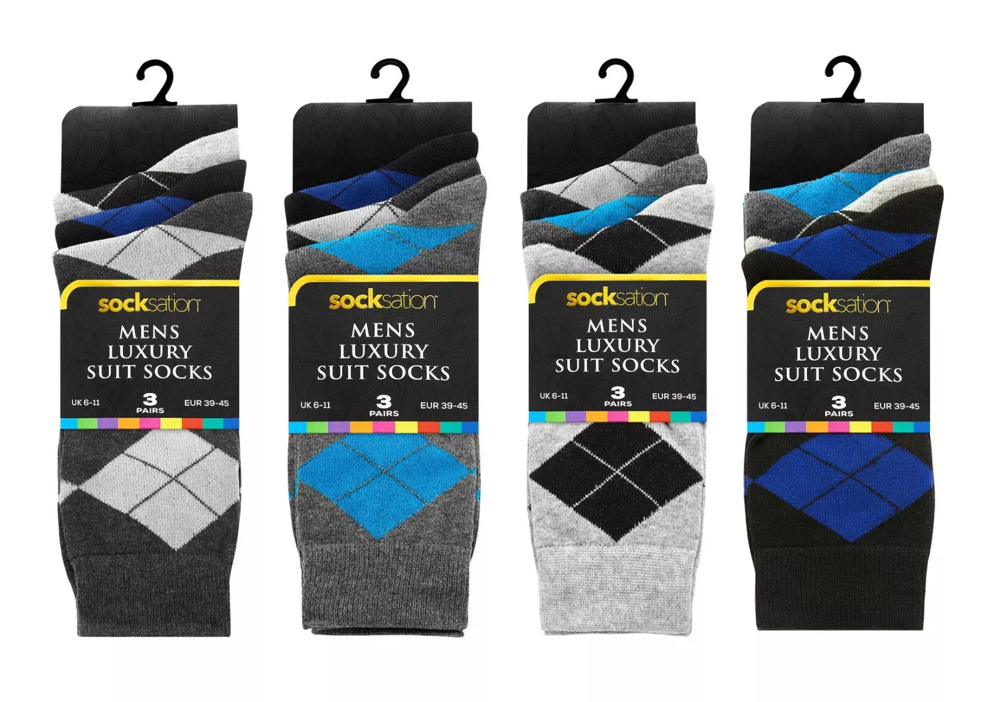 Mens Socks 12 Pair Pack