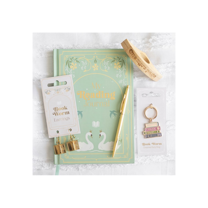 Book Worm Earrings