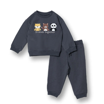 HelloBaby Jogging Set - Anthracite