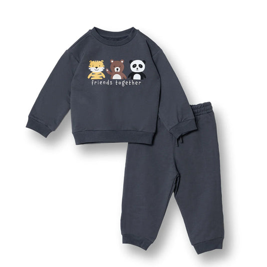 HelloBaby Jogging Set - Anthracite