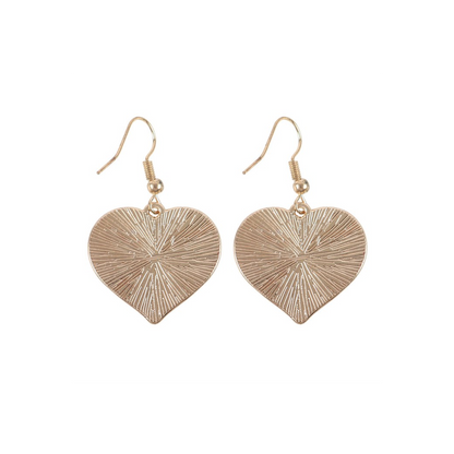 Burning Heart Earrings