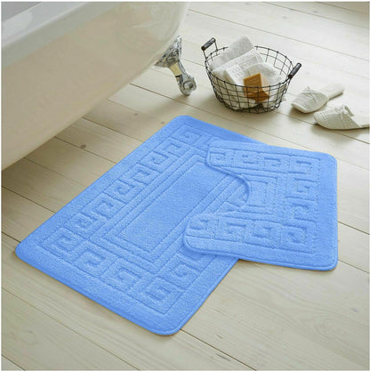 Greek Bath Mat Set