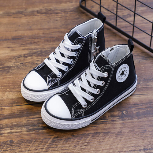 Kids Canvas Trainers