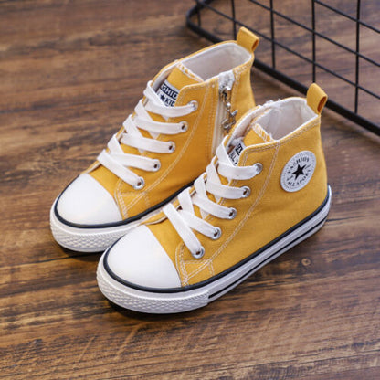 Kids Canvas Trainers