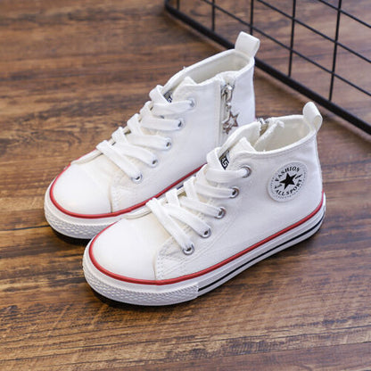 Kids Canvas Trainers