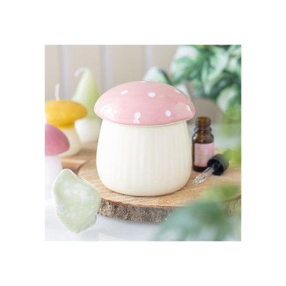 Pink Mushroom Oil Burner
