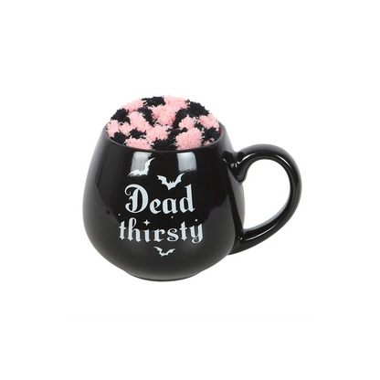 Dead Thirsty Mug and Socks Set