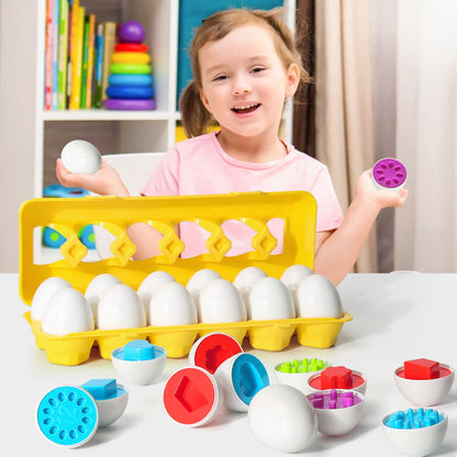 Baby Learning Educational Toy Smart Egg Shape Matching Sorter